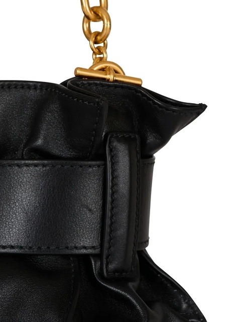 Balmain mini Anthem clutch bag - Black - zdjęcie produktu nr 2