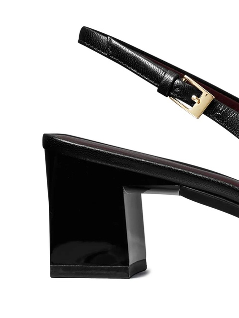 Tory Burch Georgia 55m slingback pumps - Black - zdjęcie produktu nr 2