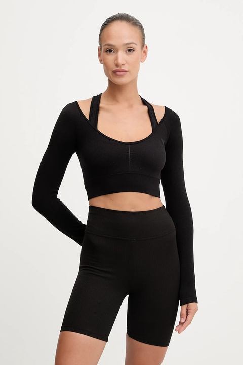 Guess longsleeve PEONY damskie kolor czarny V5YP06 Z3OA0 - zdjęcie produktu nr 1