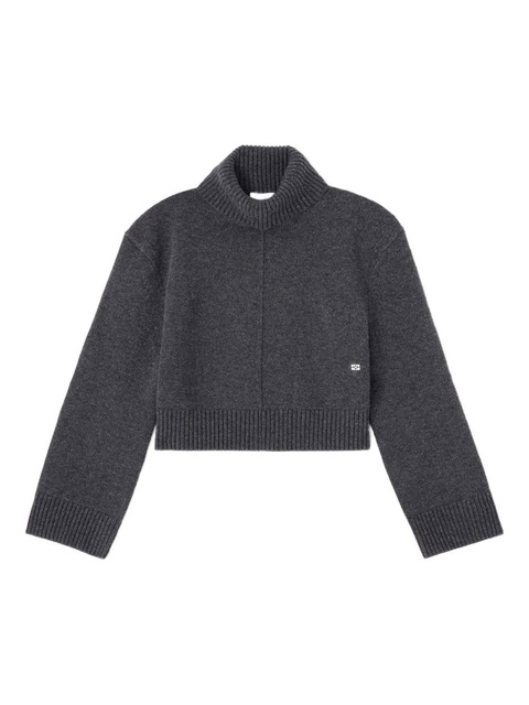 GANNI turtleneck sweater - Grey - zdjęcie produktu nr 1