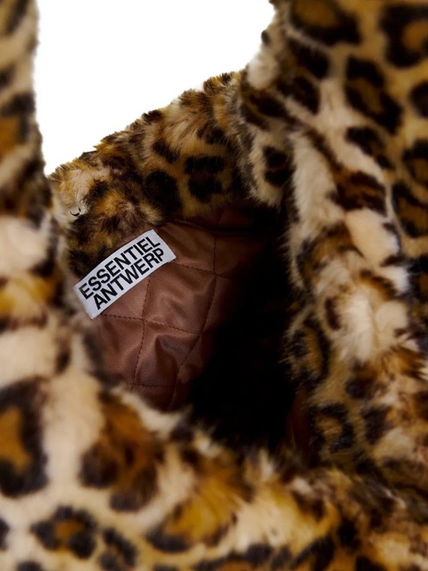 Essentiel Antwerp leopard-print shopper bag - Brown - zdjęcie produktu nr 2