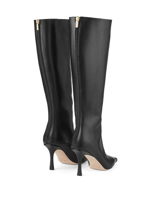 Jimmy Choo Agathe 85mm pointed-toe boots - Black - zdjęcie produktu nr 2