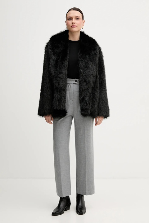 Sandro Ferrone płaszcz kolor czarny S15YBFGENNY - zdjęcie produktu nr 2