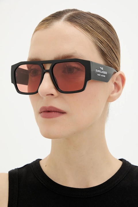 Marc Jacobs okulary przeciwsłoneczne damskie kolor czarny MARC 860/S - zdjęcie produktu nr 1