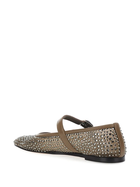 Le Monde Beryl embellished mary jane ballet flats - Grey - zdjęcie produktu nr 2