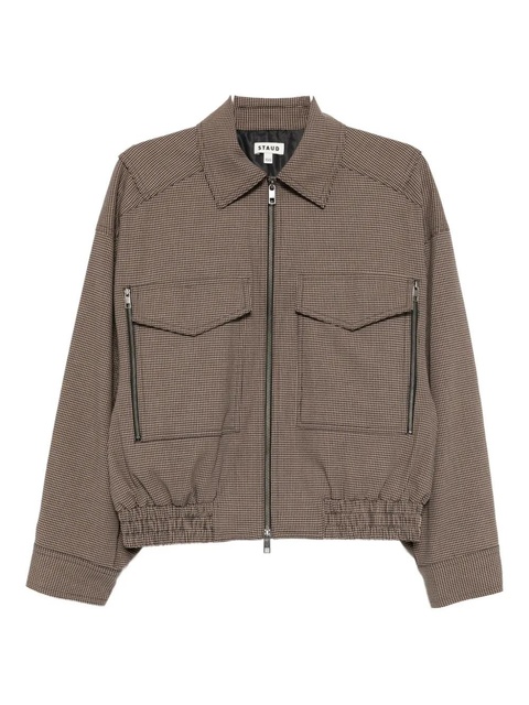 STAUD Eugene jacket - Brown - zdjęcie produktu nr 2