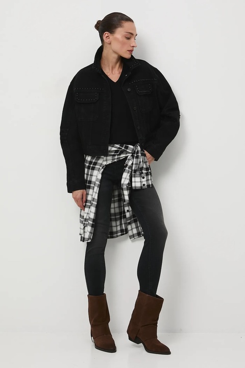 Medicine jeansy damskie kolor czarny - zdjęcie produktu nr 1