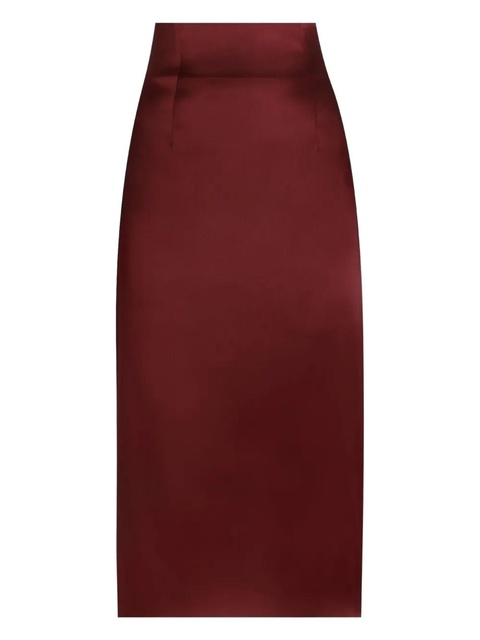 Dolce & Gabbana high-waist midi skirt - Red - zdjęcie produktu nr 1