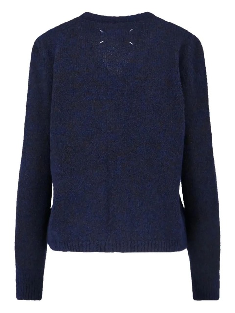 Maison Margiela buttoned cardigan - Blue - zdjęcie produktu nr 1