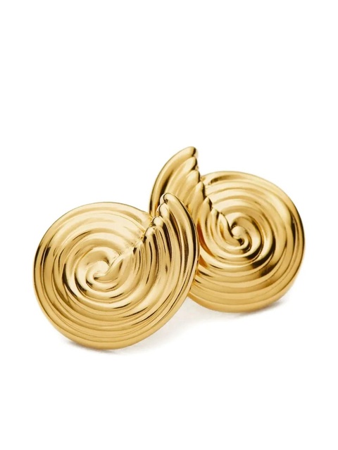 Missoma small spiral-motif stud earrings - Gold - zdjęcie produktu nr 2