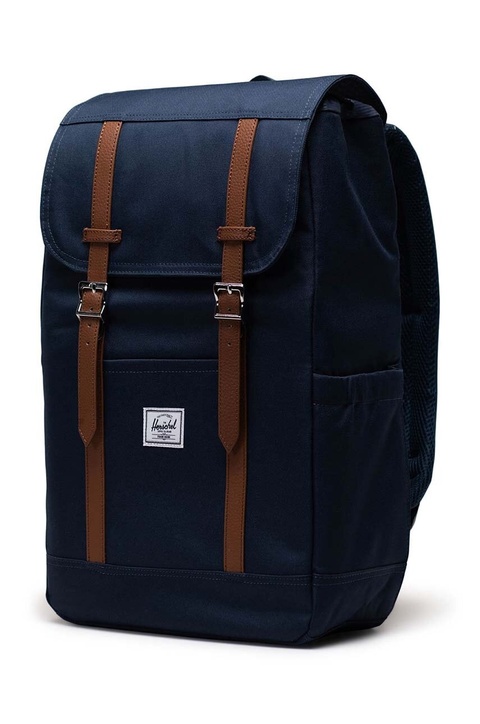 Herschel plecak Retreat™ kolor granatowy duży gładki - zdjęcie produktu nr 2