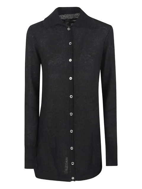 PINKO buttoned wool cardigan - Black - zdjęcie produktu nr 1