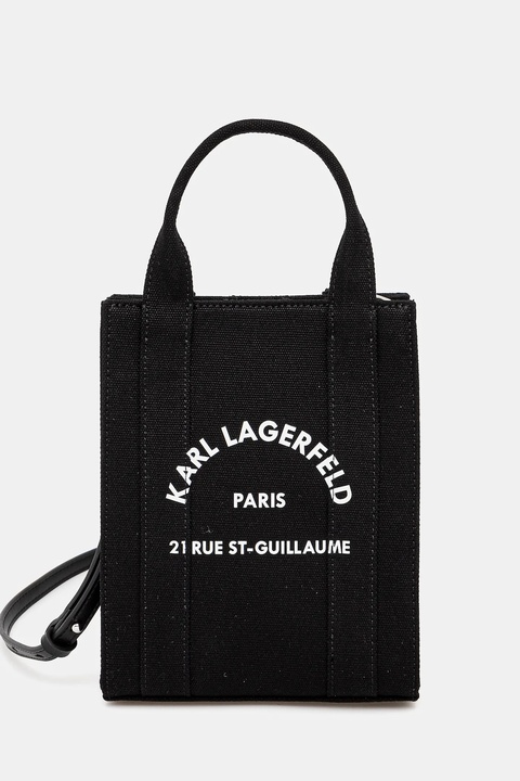 Karl Lagerfeld torebka kolor czarny A1W50039 - zdjęcie produktu nr 1