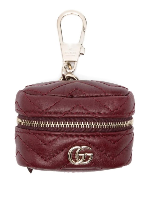 Gucci quilted GG keyring - Red - zdjęcie produktu nr 1