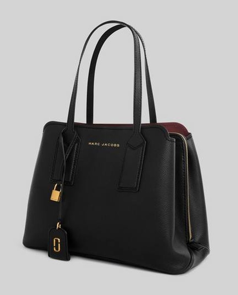 THE MARC JACOBS - Czarna torebka The Editor - zdjęcie produktu nr 1