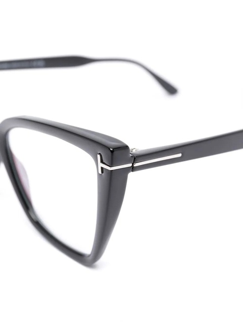 TOM FORD Eyewear geometric-frame glasses - Black - zdjęcie produktu nr 2