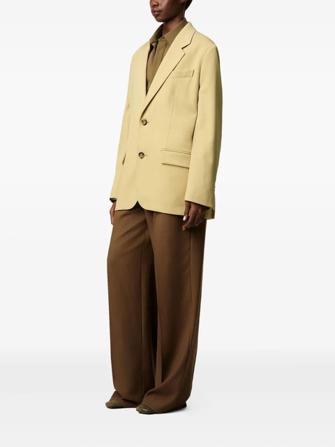 AMI Paris single-breasted wool jacket - Green - zdjęcie produktu nr 2