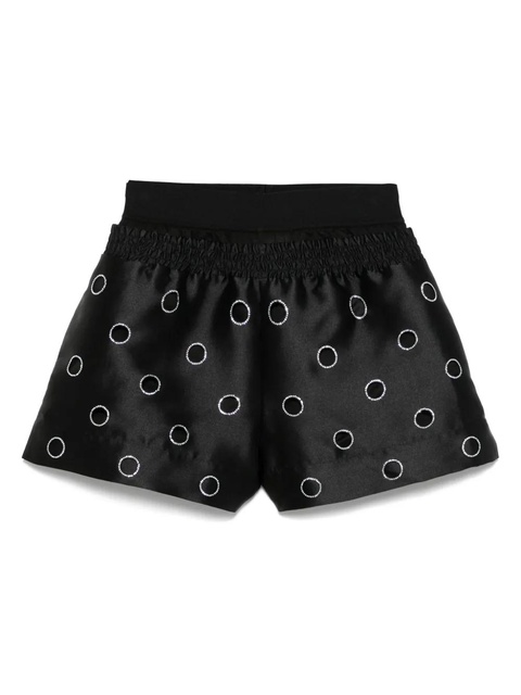 SANDRO polka-dot shorts - Black - zdjęcie produktu nr 1