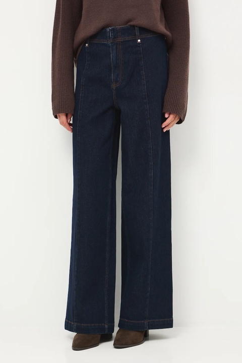 Medicine jeansy damskie kolor granatowy - zdjęcie produktu nr 1