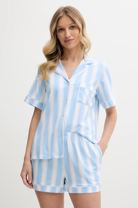 Dkny piżama damska kolor niebieski YI50042 - zdjęcie produktu nr 1