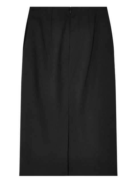 Simone Rocha Peekaboo Flower pencil skirt - Black - zdjęcie produktu nr 2