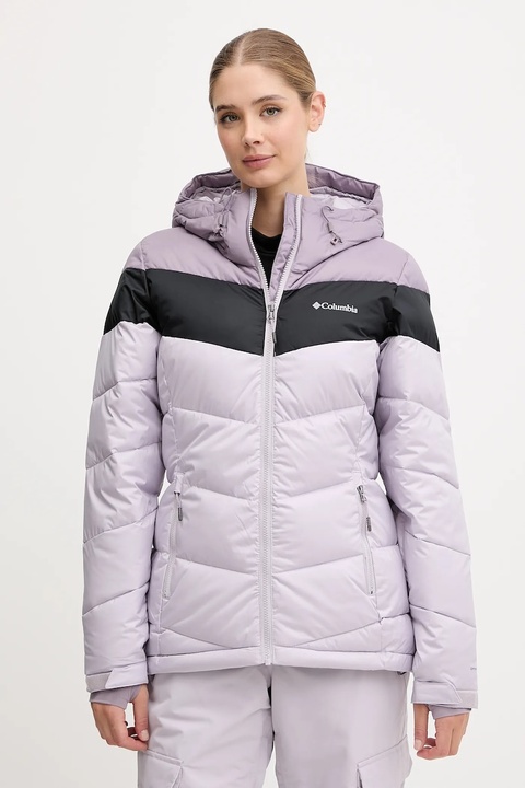 Columbia kurtka narciarska Abbott Peak kolor fioletowy 2105111 - zdjęcie produktu nr 1
