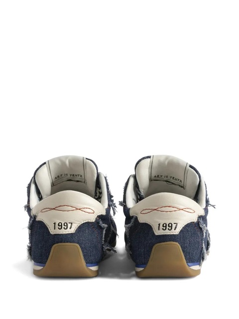 Zadig&Voltaire Dance frayed sneakers - Blue - zdjęcie produktu nr 1