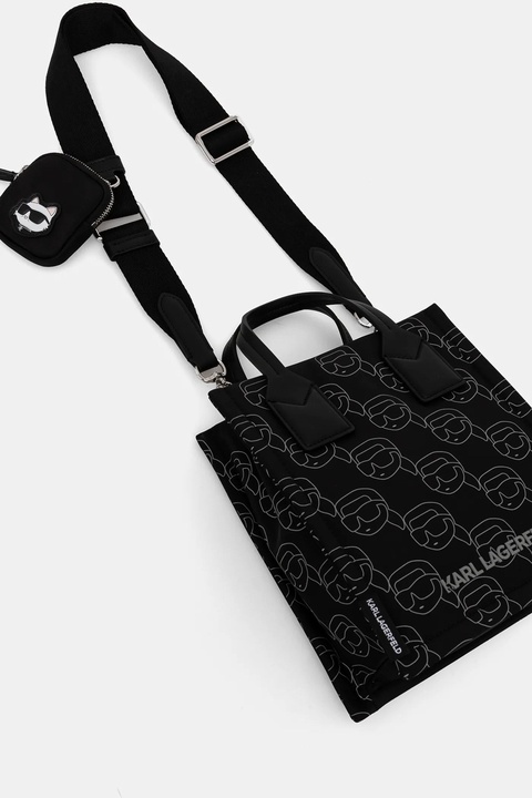 Karl Lagerfeld torebka kolor czarny A1W30130 - zdjęcie produktu nr 2