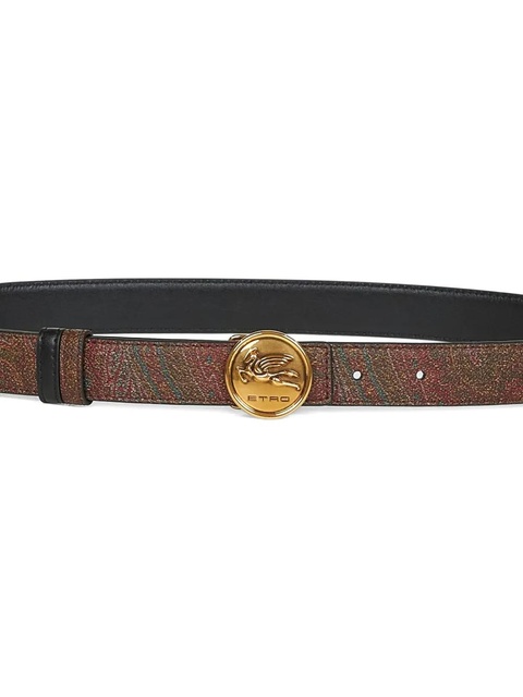 ETRO Pegaso-buckle belt - Black - zdjęcie produktu nr 2