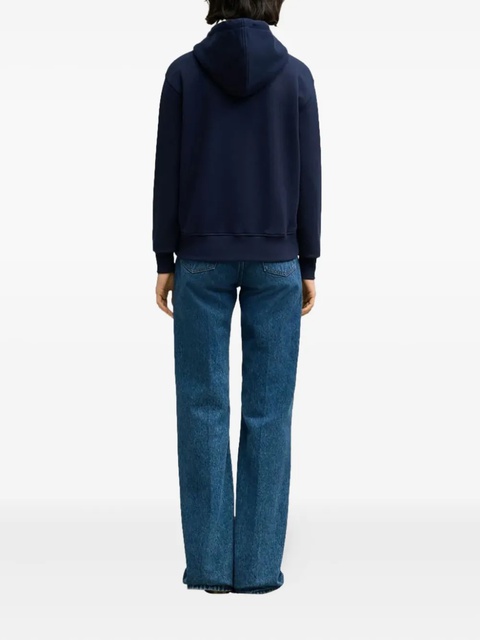 AMI Paris Ami de Coeur zip-up hoodie - Blue - zdjęcie produktu nr 2