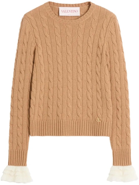 Valentino Garavani cashmere sweater - Brown - zdjęcie produktu nr 1