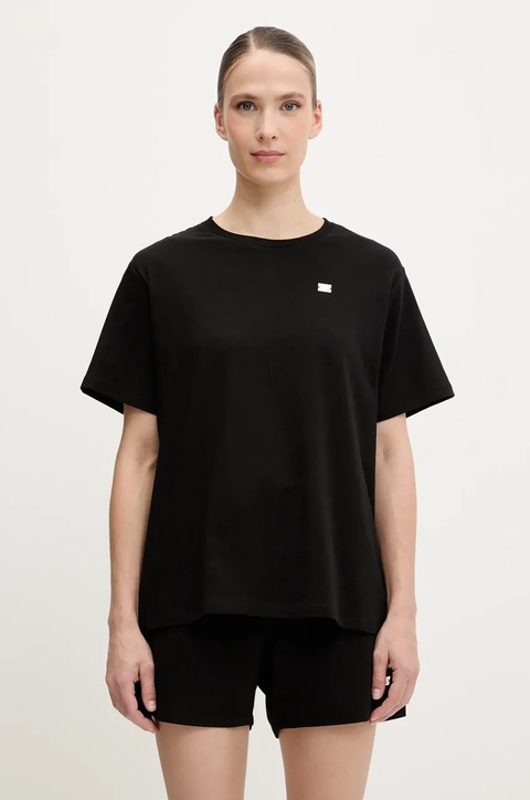 EA7 Emporio Armani t-shirt damski kolor czarny AF10373.7W000028 - zdjęcie produktu nr 2