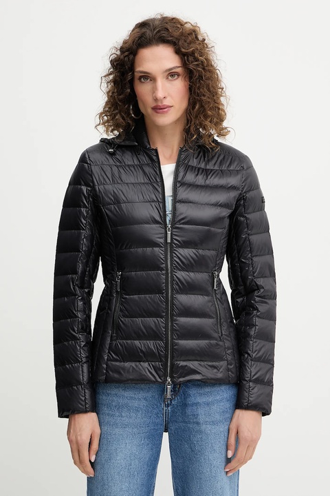 Armani Exchange kurtka puchowa kolor czarny przejściowa XW001920 AF18757 - zdjęcie produktu nr 1