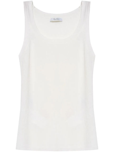 Max Mara Eliadi tank top - White - zdjęcie produktu nr 1
