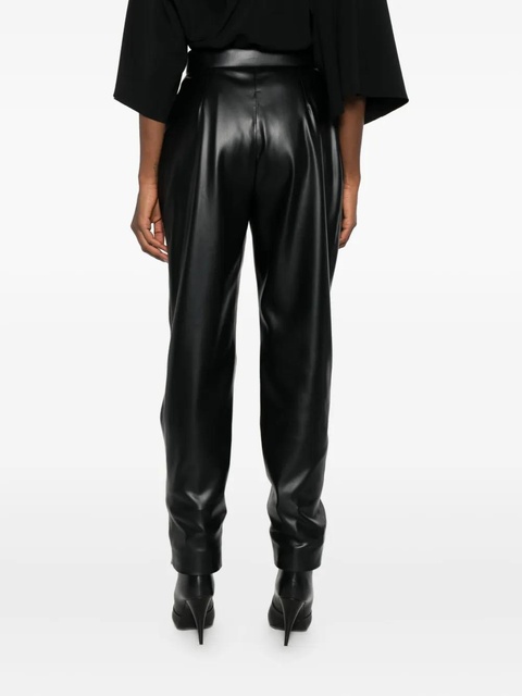 Balmain faux-leather trousers - Black - zdjęcie produktu nr 2