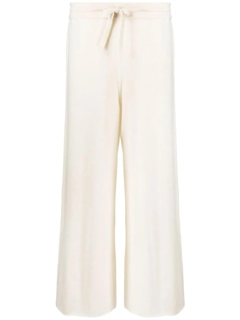 Jil Sander drawstring-waist cashmere trousers - Neutrals - zdjęcie produktu nr 1