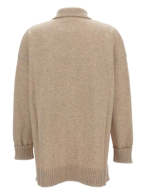 Max Mara buttoned cashmere shirt - Neutrals - zdjęcie produktu nr 2