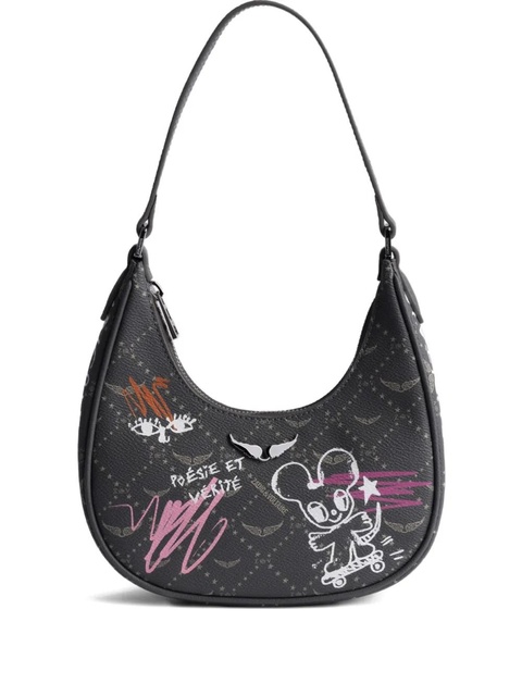 Zadig&Voltaire x Humberto Cruz Night Out monogram shoulder bag - Grey - zdjęcie produktu nr 1