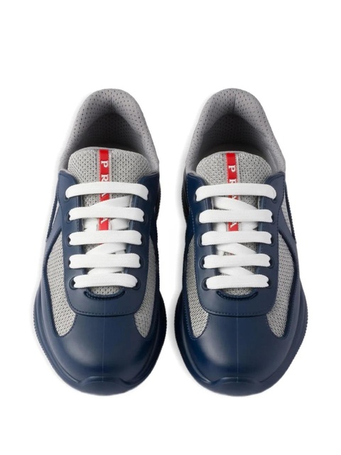 Prada logo sneakers - Blue - zdjęcie produktu nr 2