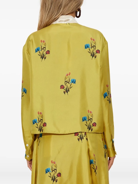 Marni silk blouse - Yellow - zdjęcie produktu nr 1