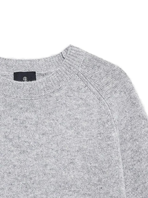 ANINE BING short-sleeve sweater - Grey - zdjęcie produktu nr 2