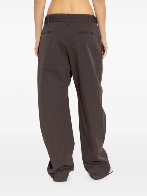 LEMAIRE cotton trousers - Brown - zdjęcie produktu nr 2