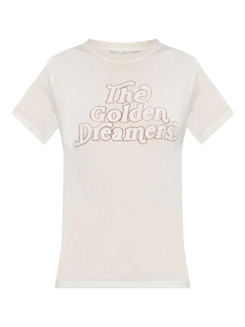 Golden Goose star-embellished printed T-shirt - White - zdjęcie produktu nr 1