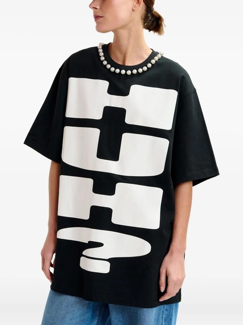 Essentiel Antwerp Ipop T-shirt - Black - zdjęcie produktu nr 2