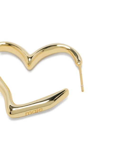 Maje heart-shaped earrings - Gold - zdjęcie produktu nr 1