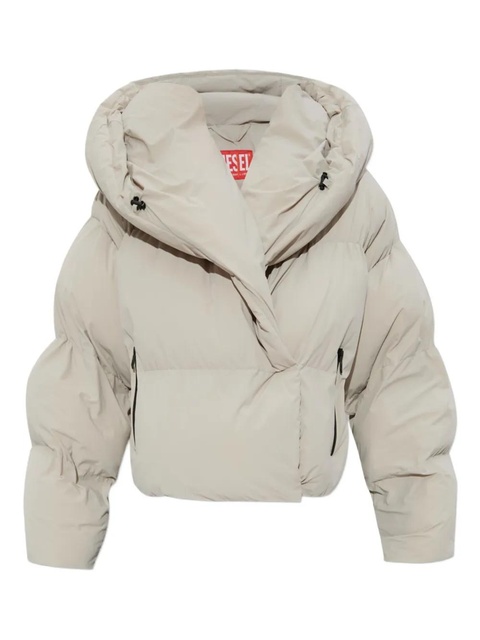 Diesel W-Iley-T1 wrap hooded puffer jacket - 7FE - zdjęcie produktu nr 1