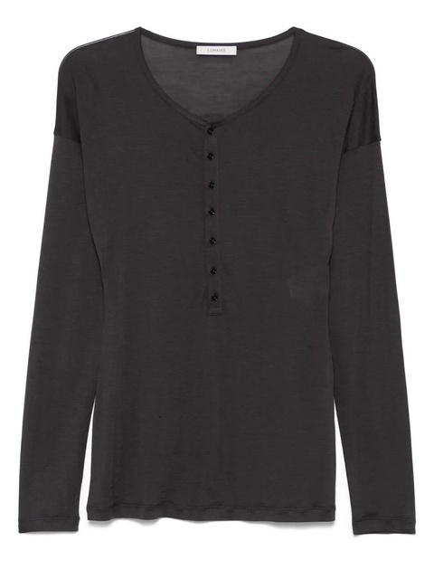 LEMAIRE silk T-shirt - Grey - zdjęcie produktu nr 1