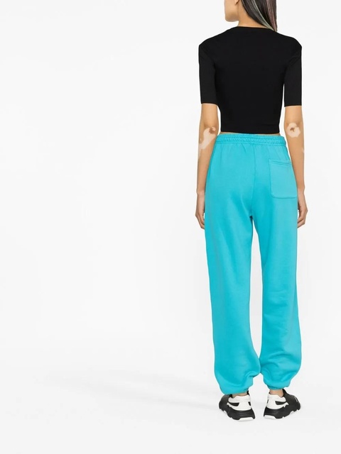 Versace logo-print track pants - Blue - zdjęcie produktu nr 2