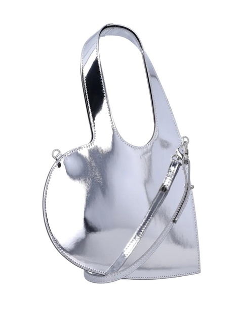 Coperni Baby Heart tote bag - Silver - zdjęcie produktu nr 2