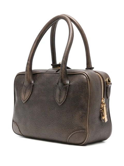 Golden Goose top-handle zip-fastening tote bag - Brown - zdjęcie produktu nr 2